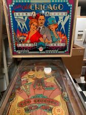 Old Chicago Pinball Machine 1976; Turns on, but may need work picture