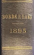 1895 ~BORDERLAND~ OCCULT ASTROLOGY WITCHCRAFT PALMISTRY PARANORMAL~STEAD~ RARE picture