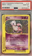 Mew Expedition PSA 10 | Pop 26 | Expedition Base Set | Holo | Pokemon | Swirl picture