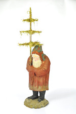 Amazing German Santa Claus/ Belsnickel Candy Container  Glassbeard approx. 1890 picture