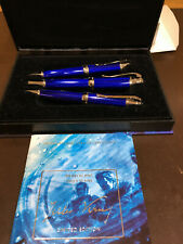 MONTBLANC WRITERS EDITION JULES VERNE 3 PIECE SET NEW NEVER OUT OF BOX #458/4500 picture