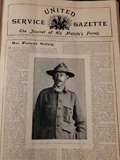 Rare Book United Service Gazette 1914 picture