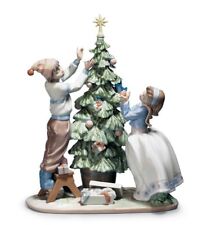 Lladro Trimming The Tree Figurine 01005897  picture