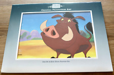 The Lion King's Timon And Pumbaa Disney Television Production Animation Cel Rare picture