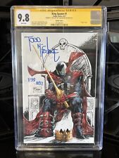 King Spawn #1 CGC SS 9.8 - Signed McFarlane 1199/1697 in BLUE - only 5 exist HTF picture