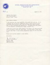ALAN L BEAN Typed Letter Signed Autographed Apollo 12 NASA Astronaut  April 1971 picture