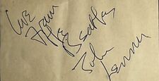“ Love From The Beatles, John Lennon “ Autograph Signed August 21, 1966 St Louis picture
