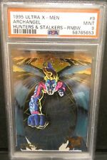 1995 Ultra X-Men ARCHANGEL Hunters & Stalkers Rainbow #9 PSA 9 Mint picture