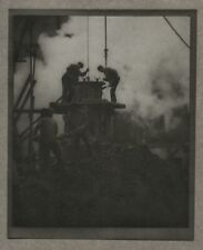 c.1909 ALVIN LANGDON COBURN NEW YORK - THE TUNNEL BUILDERS picture