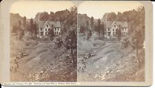 James Thurlow Stereoview – Residence of Gen William G Palmer – Glen Eyrie 1870s picture