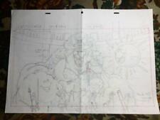ONE PIECE Episode 820 Big Mom Hand Drawn Original Sketch Large Size a492 picture