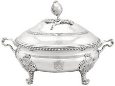 Antique George II Sterling Silver Soup Tureen Lewis Herne & Francis Butty 1758 picture
