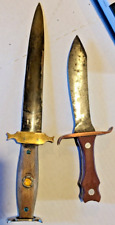 2 Antique Daggers lot 2 Knives Hungary 1930 Athame Rare Unique old vintage knife picture