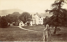 J.V., United Kingdom, Abergeldie Castle Vintage Albumen Print.  Albumi Print picture