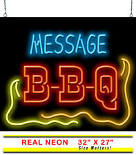 Custom Message BBQ Neon Sign | Jantec | 32
