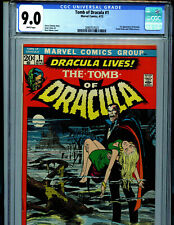 Tomb of Dracula 1 CGC 9.0  1972 Marvel 1st Dracula Amricons K32 picture