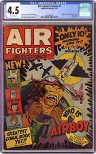 Air Fighters Comics Vol. 1 #2 CGC 4.5 1942 4358090004 1st app. Airboy picture