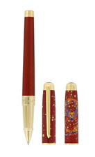ST DUPONT ETERNITY LINE D MULTIFUNCTION YEAR OF THE DRAGON RED GOLDEN PEN 420026 picture