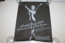 Vintage Feb 10 1979 Mardi Gras Contemporery Arts Poster Krewe of Clones 26