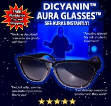 OFFICIAL DICYANIN AURA GLASSES weird rare hunting ghost wicca psychic detector picture