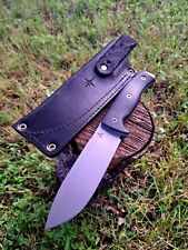 Architect Knives AK 5.5 Fixed Blade Knife Leather Sheath CPM 3V Steel Micarta picture
