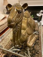 Vintage Bustamante Copper Bronze Camel Sculpture picture