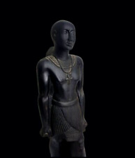 A rare statue of a Pharaonic priest - a statue of ancient Egyptian monuments picture