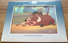 The Lion King's Timon And Pumbaa Disney Television Production Animation Cel TV picture