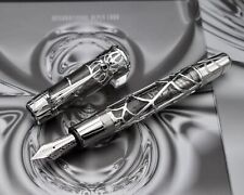 MONTBLANC 2004 Magical Black Widow Skeleton Limited Edition 88 WG Fountain Pen M picture