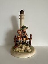 EXTREMELY RARE SAMPLE HUMMEL FIGURINE  104 TABLE LAMP TMK1 CROWN MARK picture
