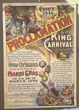 rare 1946 Rex Proclamation 