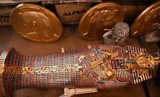 One of a Kind Replica Tutankhamun Tomb , Museum Egyptian Tomb 24k gold coating picture