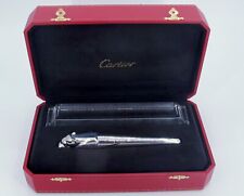 Luxurious CARTIER Exceptional Panther de Cartier Fountain Pen With Box/Cert. picture