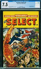 ⭐️All Select Comics  #10 CGC 7.5 1946 🔥 Final Cap/Torch/Subby Cover Schomburg picture