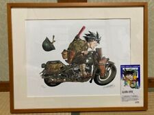 Dragon Ball Akira Toriyama Autographed signed lithograph reproductions from JPN picture