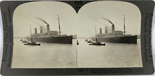 Keystone, Stereo, the Leviathan, a Palatial Ocean Liner Vintage Stereo Card,   picture