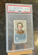 1924 J. Millhoff & Co. Men of Genius Prof. Albert Einstein RC #14 PSA 6, Pop 3 picture