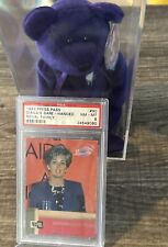 1997 TY BEANIE BABY PRINCESS DIANA Sample & 1993 PSA 8 Low Pop Graded Rookie Lot picture