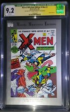 MARVEL MILESTONE X-MEN CGC SS 9.2 SIGNED BY STAN LEE & JACK KIRBY NUMBERED RARE picture