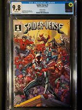 Spider-Verse #1 (2019) 9.8 CGC, White Pages, Walmart edition, Todd Nauck cover picture