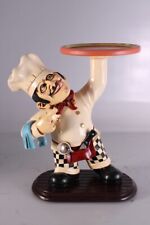Mookie Cookie Chef Cook Baker Small Resin Statue Restaurant Prop Display Decor picture