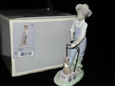 lladro Figurine # 6021 SATURDAYS CHILD boy with  retired  FANTASTIC piece picture