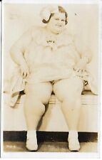 RPPC of Sideshow Performer Baby Thelma – Thelma Williams 619 Lbs c1940s picture