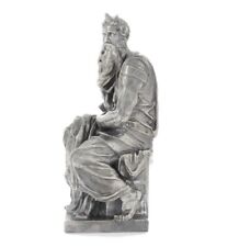 LIMITED Silver Figurine- Michelangelo’s Moses Sculpture From Exodus 32:1-34:39 picture