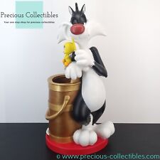 Extremely rare Vintage Tweety and Sylvester umbrella stand. Looney Tunes. picture
