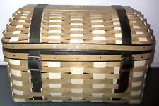 Longaberger RARE Take Me To Aruba Treasure Chest Basket-NEW picture