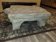 Old Stone Altar Butcher Milling Table Ancient Relic Sacrifice Offering Art Deco picture