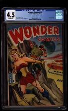 Wonder Comics 19 CGC VG+ 4.5  Frank Frazetta + Gene Fawcette Art 1948 picture
