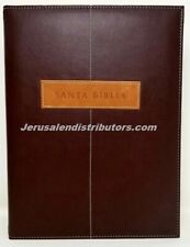 Santa Biblia de la Familia NVI, Tapa dura, Simil piel, Color marrón.  picture