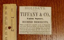 Harper's Weekly 1875 Advertisement TIFFANY AND CO HOLIDAYS UNION SQUARE DIAMOND picture